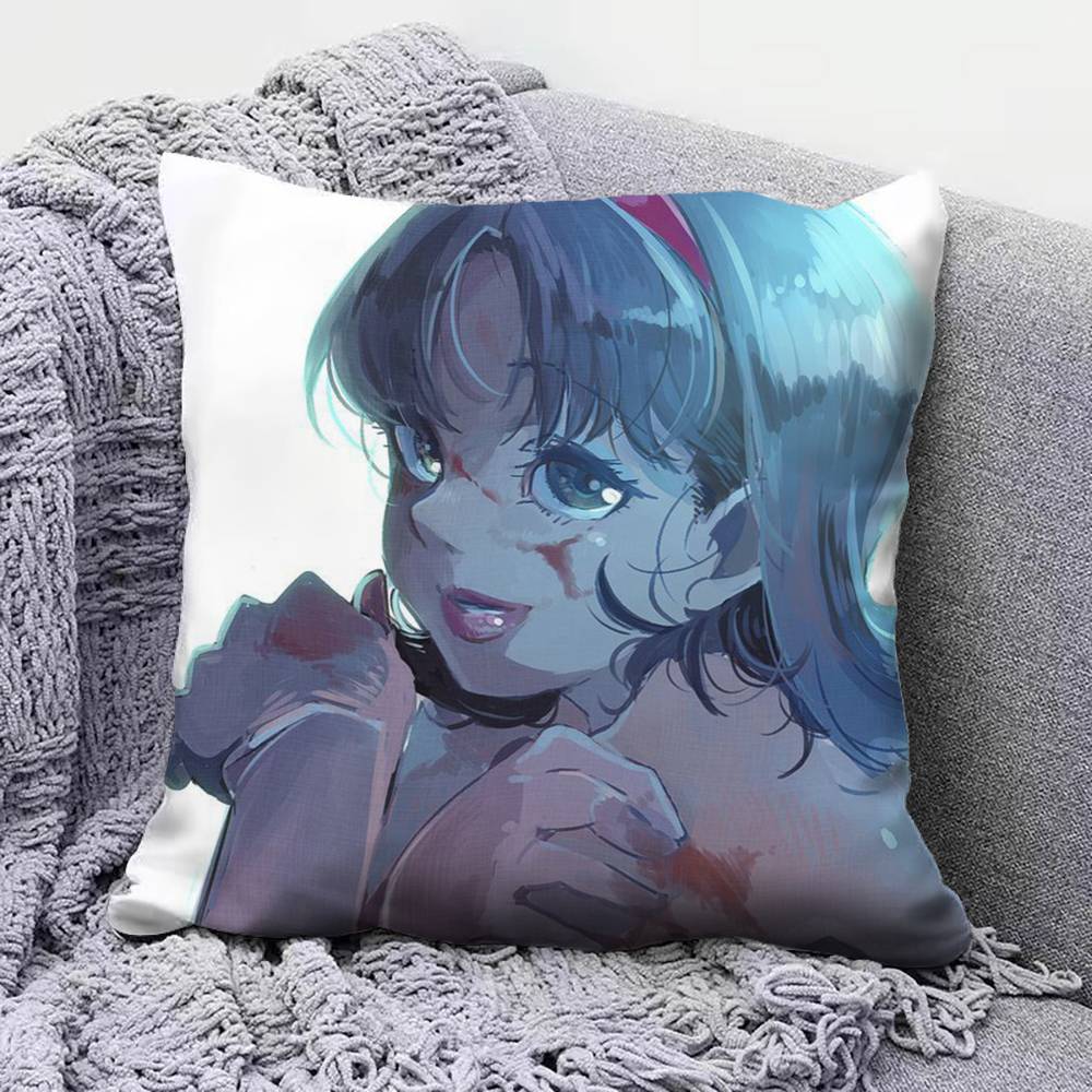 Perfect Blue Mima  Pillow Covers Home Sofa Cushion Covers and Aecorative Custom