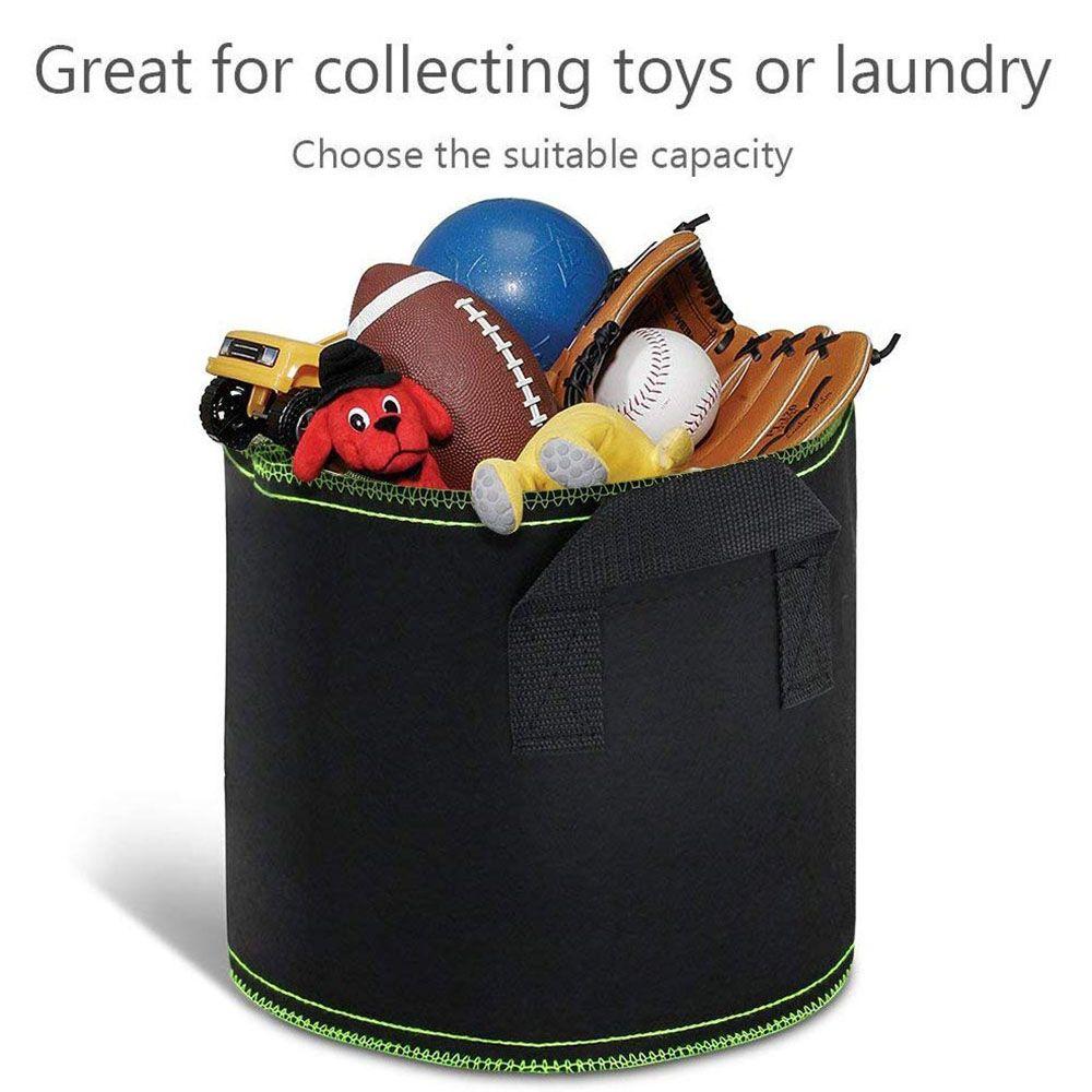 Garden Planting Basket Container Vegetable Flower Pot 5/7/10 Gallon Plant Grow Bag Felt
