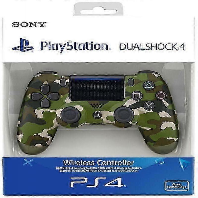 Playstation For PS4 DualShock 4 V2 Wireless Controller Kontroller- Camouflage Green