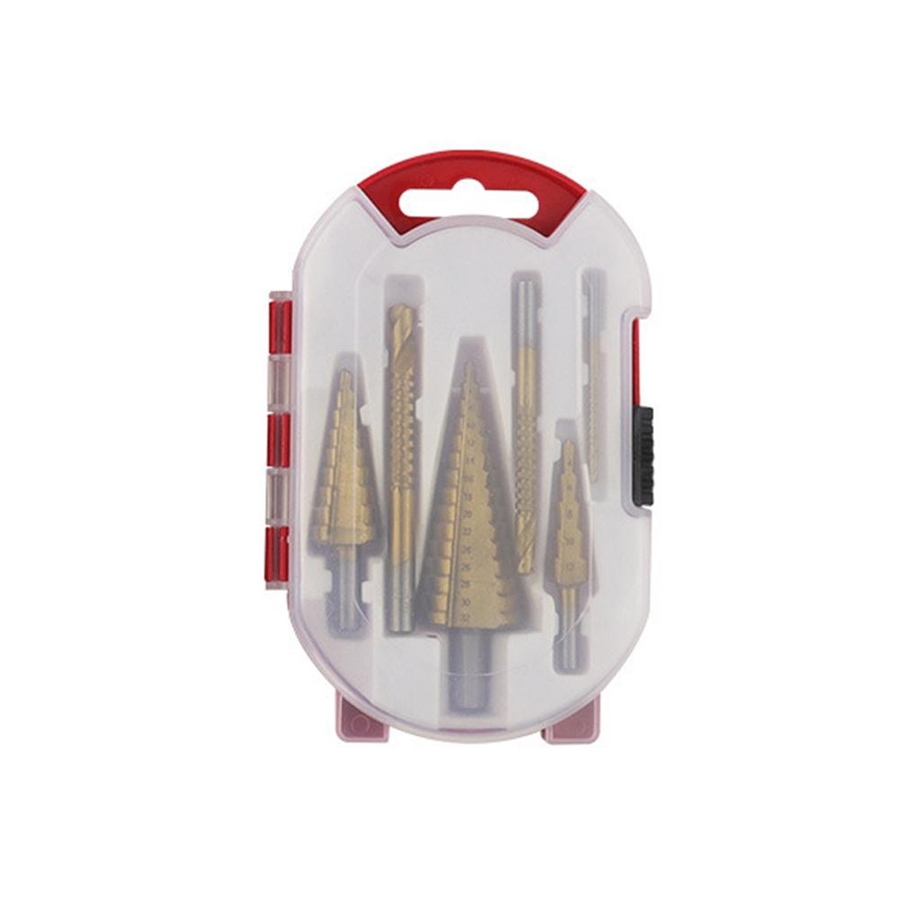 Groove Cutting Step Drill Bit Hole Reaming Metal Construction