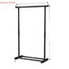 [HGS]Bedroom Clothes Drying Rack Household Living Room Clothes Storage Rack Wear-Resistant Single Bar Clothes Rack[HGS]