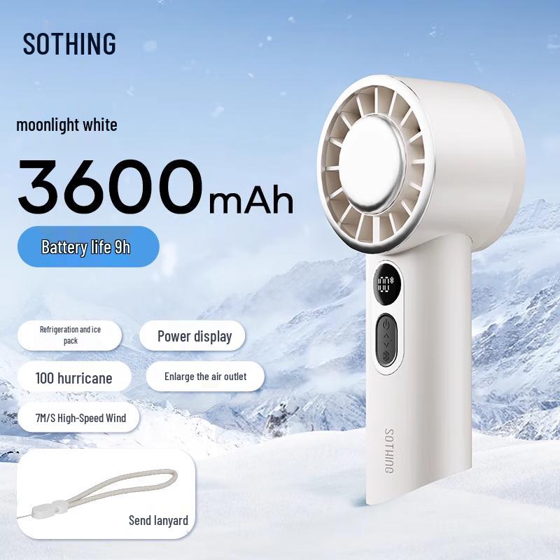 SOTHING Engine Ice Portable Cooling Handheld Fan