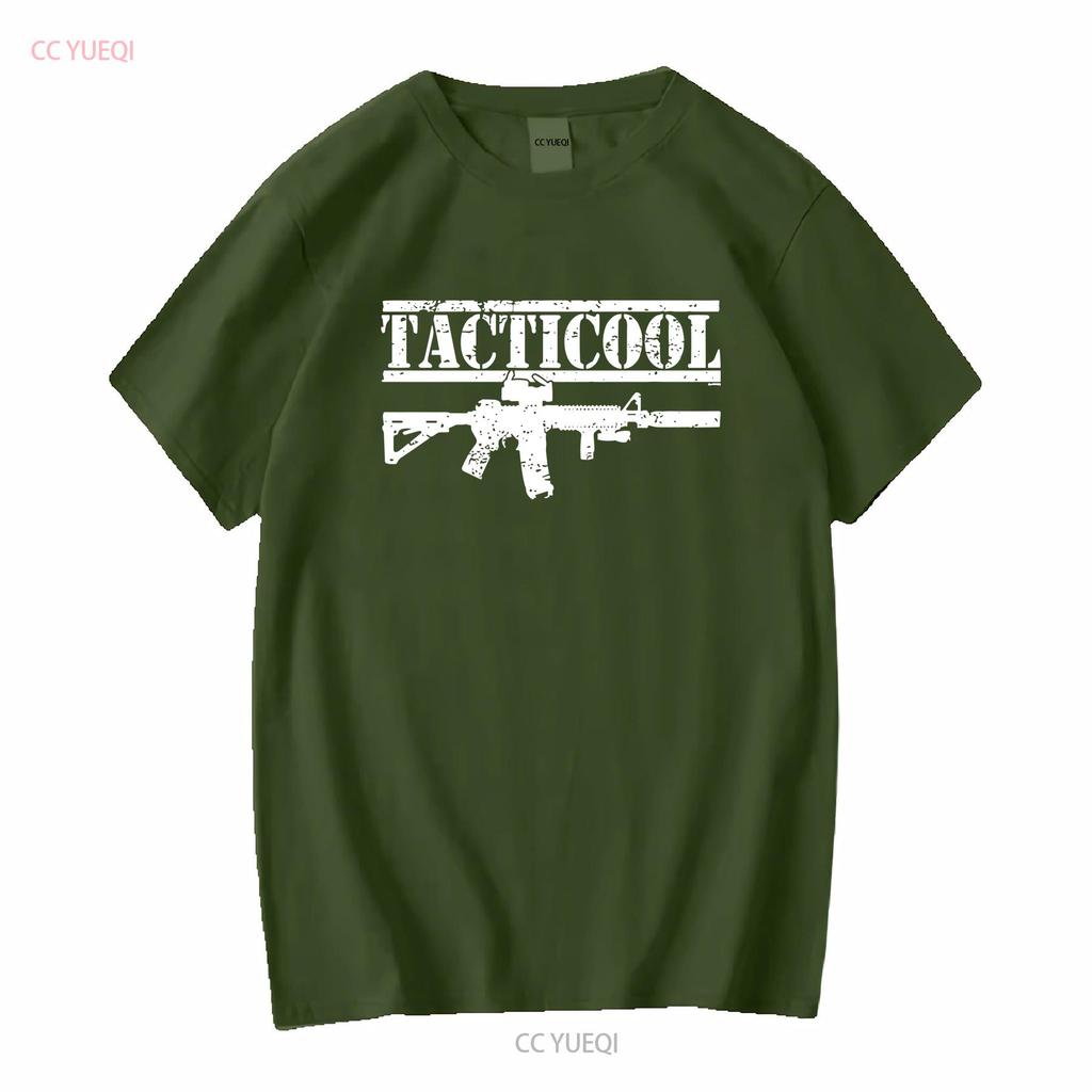 Tacticool AR 15 Gun Owner Pro Rifle Second 2nd Amendment Mens T Shirt long or short sleeves vintage Washed streetwear Stylish