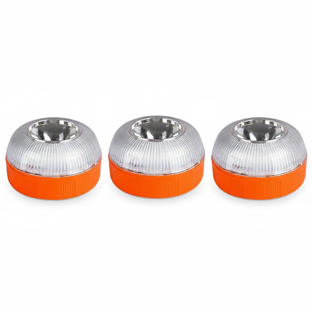 1/2/3/4/5/10/12PCS USB Rechargeable V16 Magnetic Rechargeable Magnetic Induction Strobe Lights LED Car Emergency Beacon Light