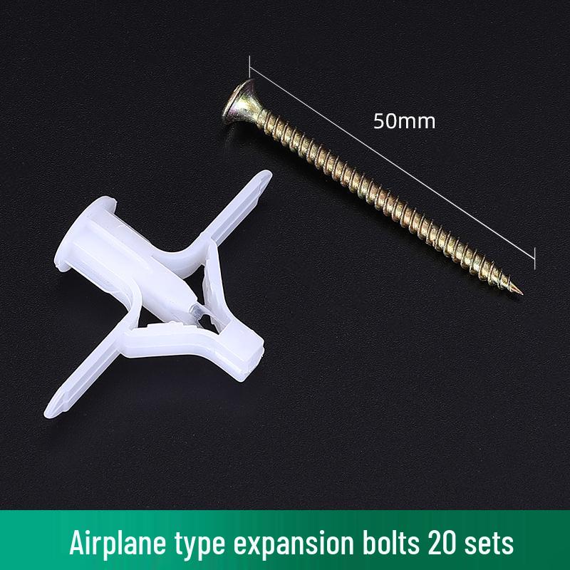 Butterfly Type Plastic Expansion Screws for Gypsum Board and Hollow Bricks