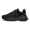 Spyder x Reebok Zig Kinetica Abrasion Resistant Low top Trail Running City Commute Running Shoes Unisex Black Sneakers 100245915