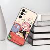 S-Spy X F-Family Anime Phone Case For Samsung S25,S24,S21,S22,S23,S30,Ultra,S20,Plus,Fe,Lite,Soft Black Cover