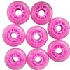 Rodas de Skate Luminous Silenciosas 64MM PU Flash Rodas de Reposição para Patins Patinete Uso Diário em Patinação