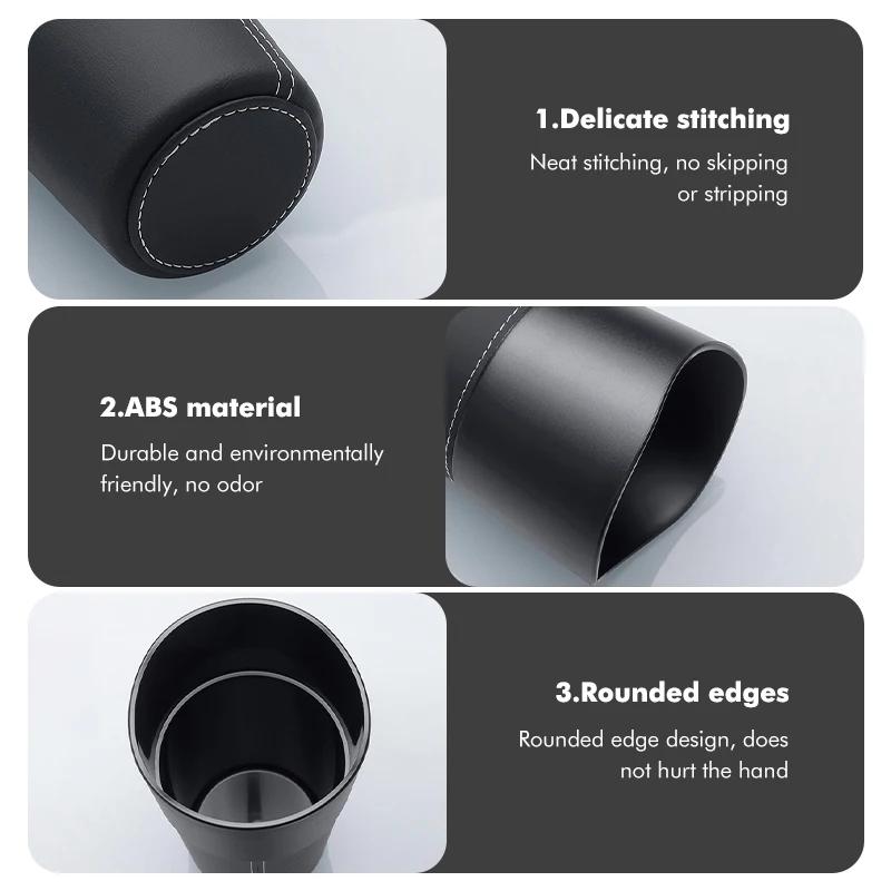 Hub Caps Car Garbage Storage Box Umbrella Organizer Bucket Cup Holder For Alfa Romeo 159 Giulietta 156 147 Giulia Mito GT Stelvi XGHIJ1