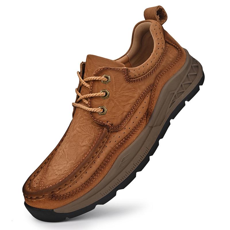 Modă Pantofi Casual pentru Bărbați piele naturală Confortabili Respirabili Pantofi de Afaceri Adidași pantofi de drumeție Bărbați pantofi oxford Mocasini