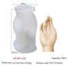 Silicone Candle Mold Creative Gesture Aromatherapy Candle Making Supplies Wax Mould Plaster Chocolate Soap Molds Home Decoration