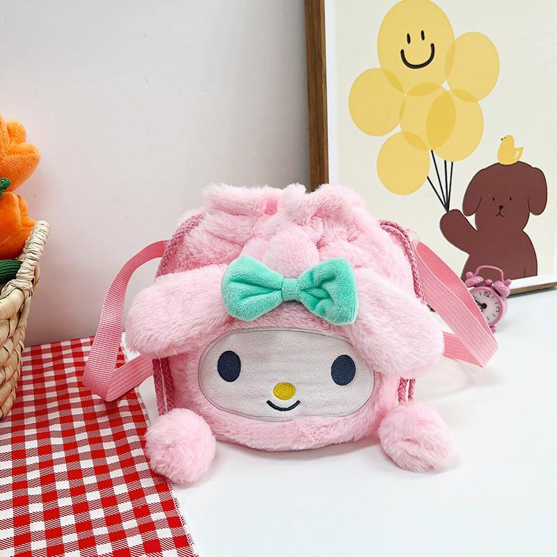 

Fun And Attractive Plush Slant Backpack For Kids With Adorable Animal Patterns For Daily Activities Melody