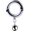 Men's Metal Scrotum Lock Ring Restraint Toy
