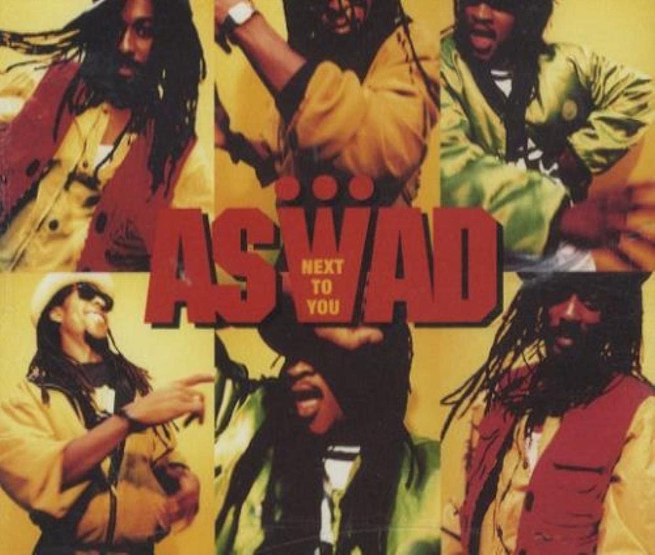 

CD ASWAD - Next To You CIDM753 Island Records 1990 US Reggae, Ska & Dub Used