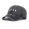 New LOVE Gesture Soft Top Curved Brim Baseball Cap Men and Women American Retro Washed Old Cap Trendy Sun Hat