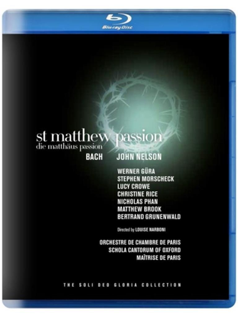 

Matthew Nelson Paris Chamber Orchestra Bach s St. Passion & [Blu-ray]