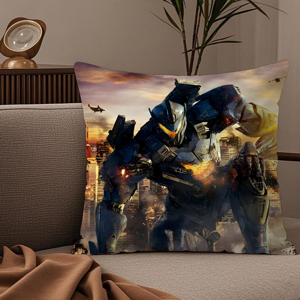 MovieP-PacificS R-RimS Pillow Case Silky Elegant Comfort Sofa Bed Invisible Zipper