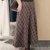 2025 Winter Retro A-Line Midi Skirt for Women: Casual, Versatile, and Fashionable