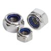 Metal Hexagon Nuts Kits M2-M8 Metric Locking Nuts Nylon Insert Lock Nut  Industrial Machinery Use