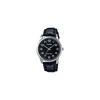 MTP-V001L-1BUDF Men's Analog Wristwatch with Leather Band and Water Resistance