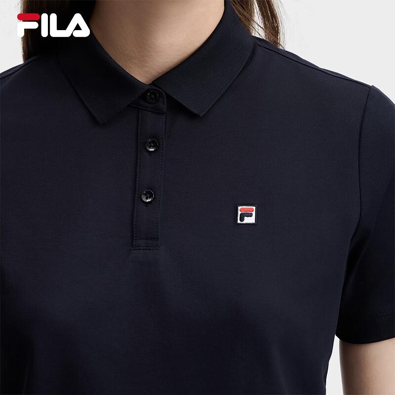 FILA Women's 2026 Summer Short Sleeve Polo T-Shirt