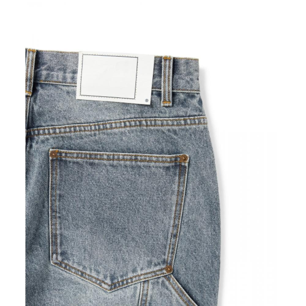 Thisisneverthat Denim Double Knee Pant Washed Blue