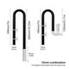 Aquariums Surface Skimmer Clear Tube for Filter Filtration for Oil Protein Scums Dust Filter Drain Tube Pipe