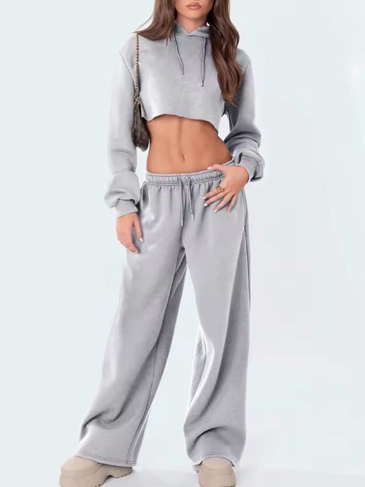 European & American Women's Casual Loose Sports Sweatpants - New 2026 Spring & Autumn Collection