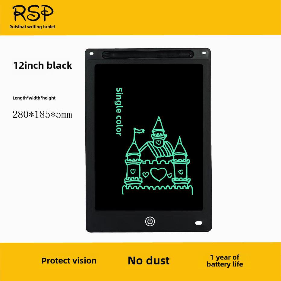 Free Shipping Kids' LCD Drawing Board: Electronic Blackboard & Early Education Toy