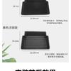 For Volkswagen T-Cross 2019-2023 Car Front Seat Under-seat Storage Box Felt Cloth Car Under Seat Layered Storage Box
