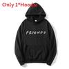 Womens Letter Print Fleece Hoodie With Long Sleeves For Casual Spring Wear