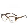 Retro Cat Eye Black Frame Glasses With Blue Light Blocking For Women And Girls