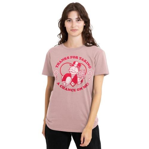 Monopoly Unisex Adult Taking A Chance T-Shirt