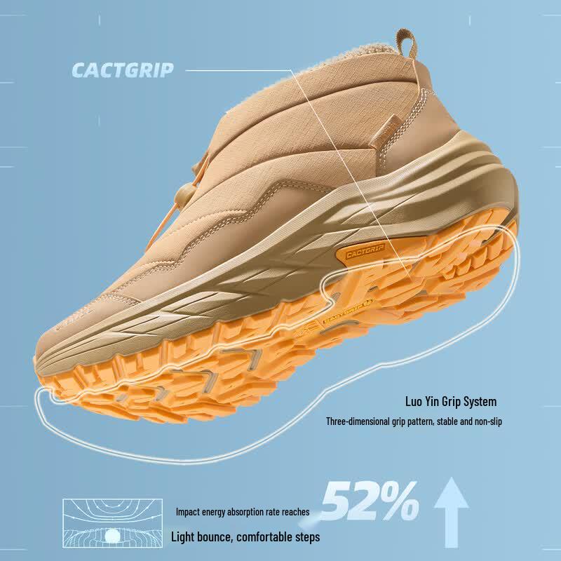 Camel Men's Warm Waterproof Snow Boots F15C026043