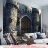 Castle Gate Party Banner, Vintage Style, for Party Photo Booth Indoor Outdoor Decor