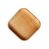 Wood Serving Tray Food Server Dish Platter Wooden Dessert Plate, Perfect for your guests