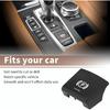 Kurzfuß Elektronischer Parkbremsschalter Knopf P Knopf Abdeckung für BMW 5 6 Serie X2 X4 X5 X6 F07 F10 F12 F16 F25 F26 2015-2019 Innenraum Konsole
