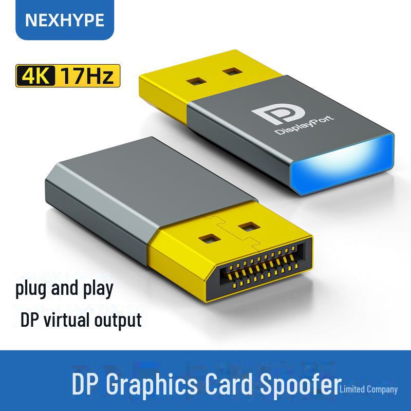 

Адаптер виртуального дисплея 4K HDMI для видеокарт