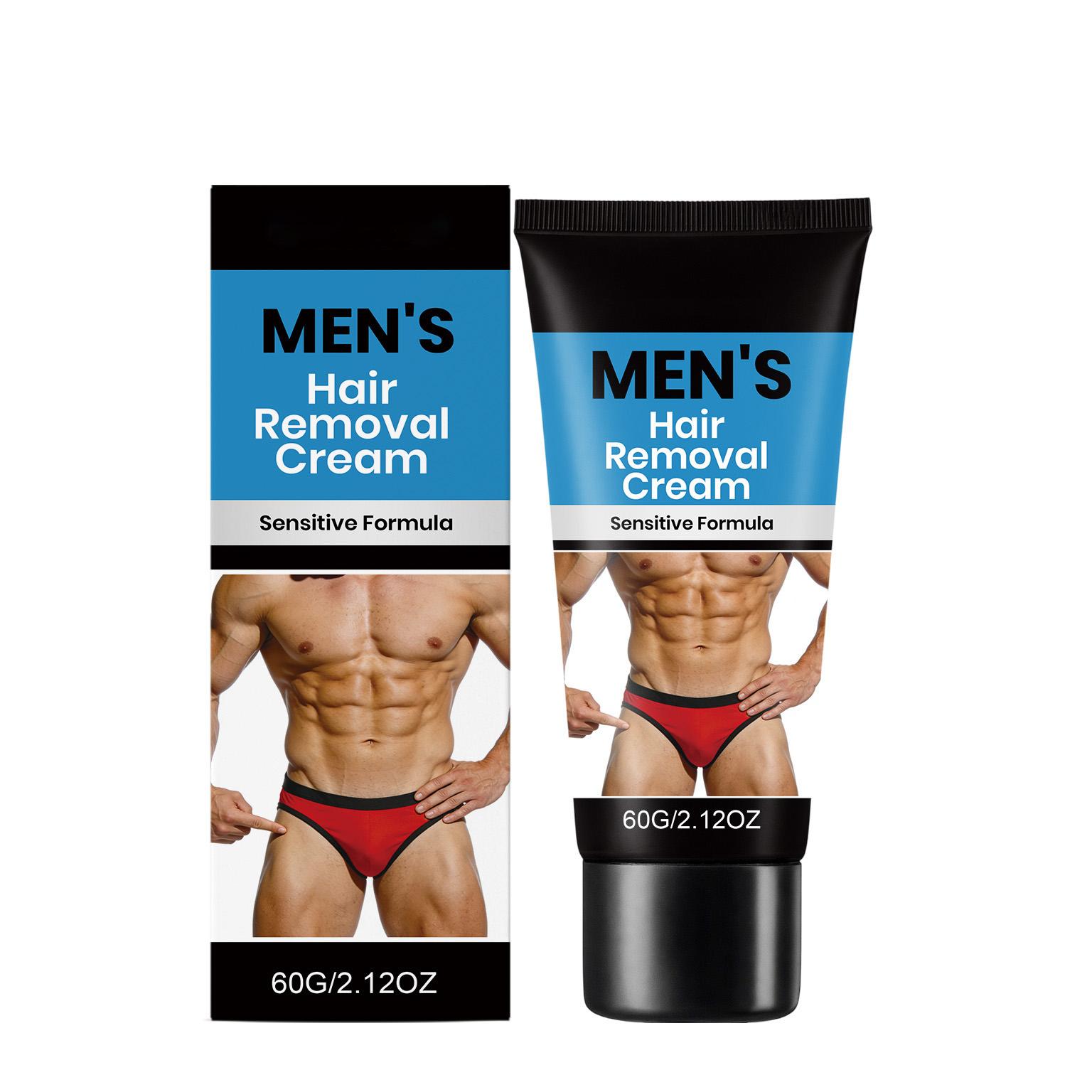 Men s Gentle Body Hair Care Cream Cleanses The Skin s Fuzz, Moisturizes And Smooths The Body Hair Care Cream