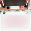 Pastel Pink Gradient Oversized Desk Mat Antislip Waterproof Gaming Mouse Pad For Home Office