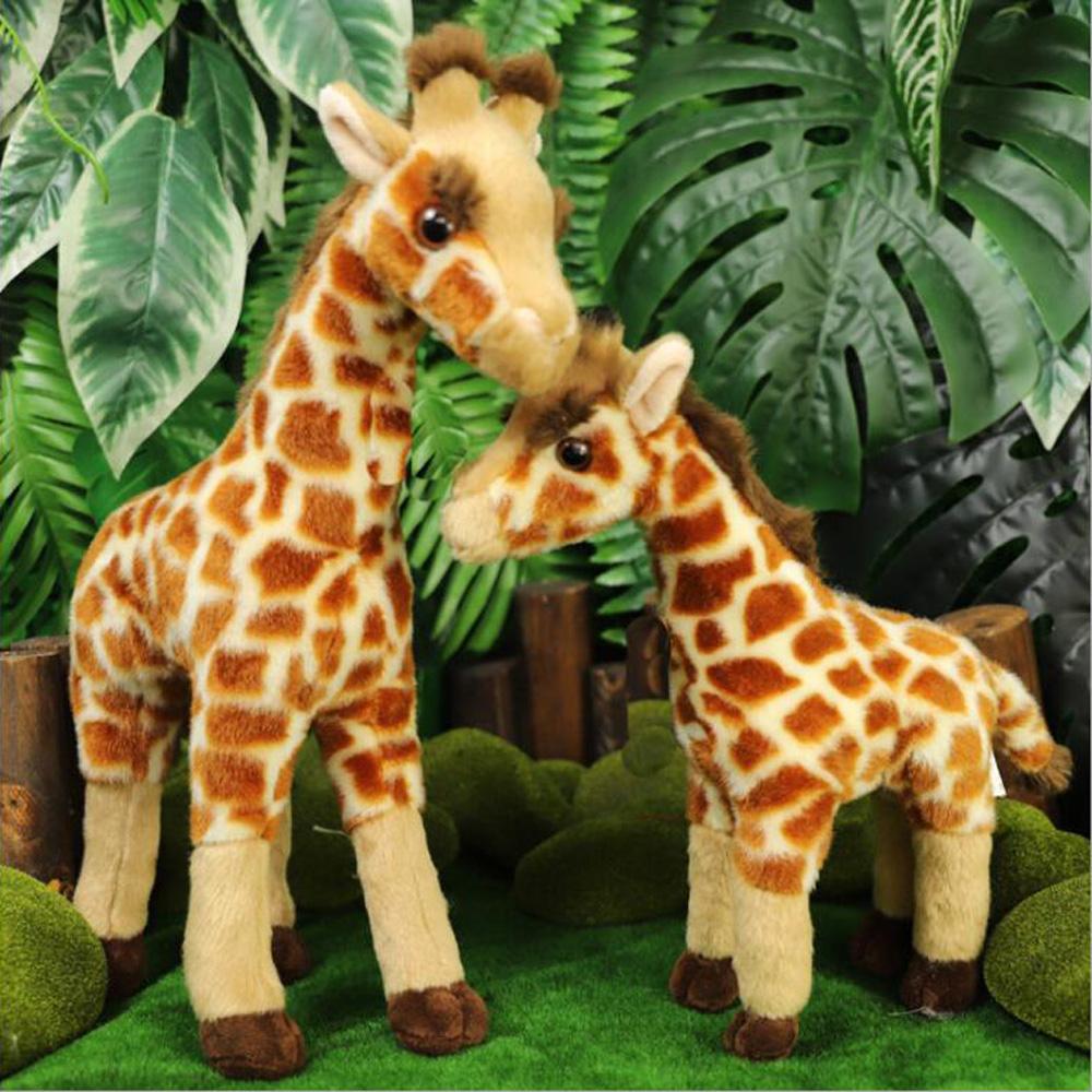 Simulation Giraffe Animal Children Plush Stuffed Toy Gift