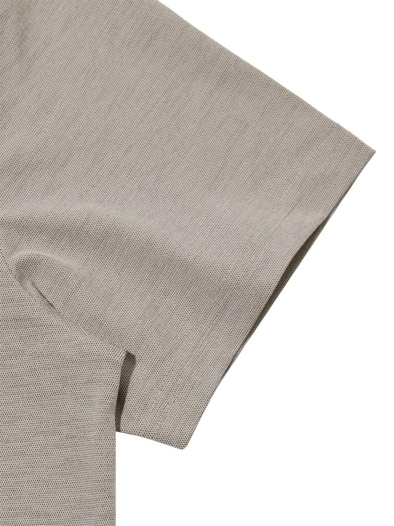 EIDER Pop Twisting Men'S Short Sleeve Polo Shirt_Beige