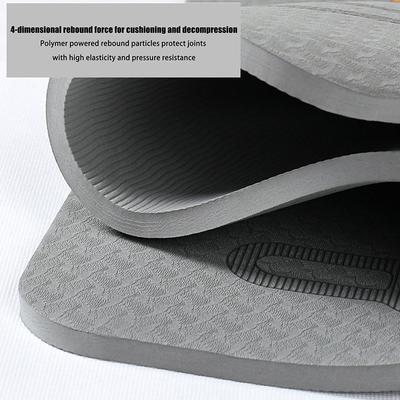 6mm Podložka pod švihadlo Protihluková podložka pod švihadlo Podlahové rohože Cvičenie Tlmenie nárazov Podložka na jogu Tpe Podložka pod švihadlo Fitness podložka