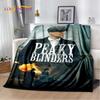 2025 New Tommy Shelby P-Peaky B-Blinders Soft Blanket,Soft Throw Blanket for Home Bedroom Bed Sofa Picnic Travel Cover Gift