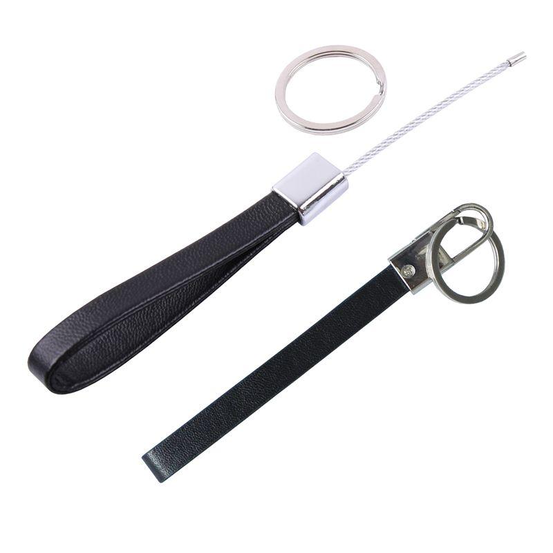 

Ремешок для переноски чайника, ремешок для водяной чашки, кольцо-брелок, ПУ кожа, простая майка, игрушка, электрохромизм, многофункциональный 931 black 1+9321 black 1