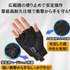 TIMYU Motorcycle Gloves, Cycling Gloves, Merikensack, Motorcycle Gloves, Shockproof, Anti-slip, Cool Street Design, Half
