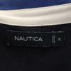 NAUTICA Color scheme Short sleeve Polo shirt XL white Fawn Men's Used