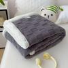 Coperta Plaid in Pile Soffice Inverno Coperte Ispessite Copripiumino Double Face Copridivano Letto Morbido Caldo Plaid Copriletto Camera da Letto