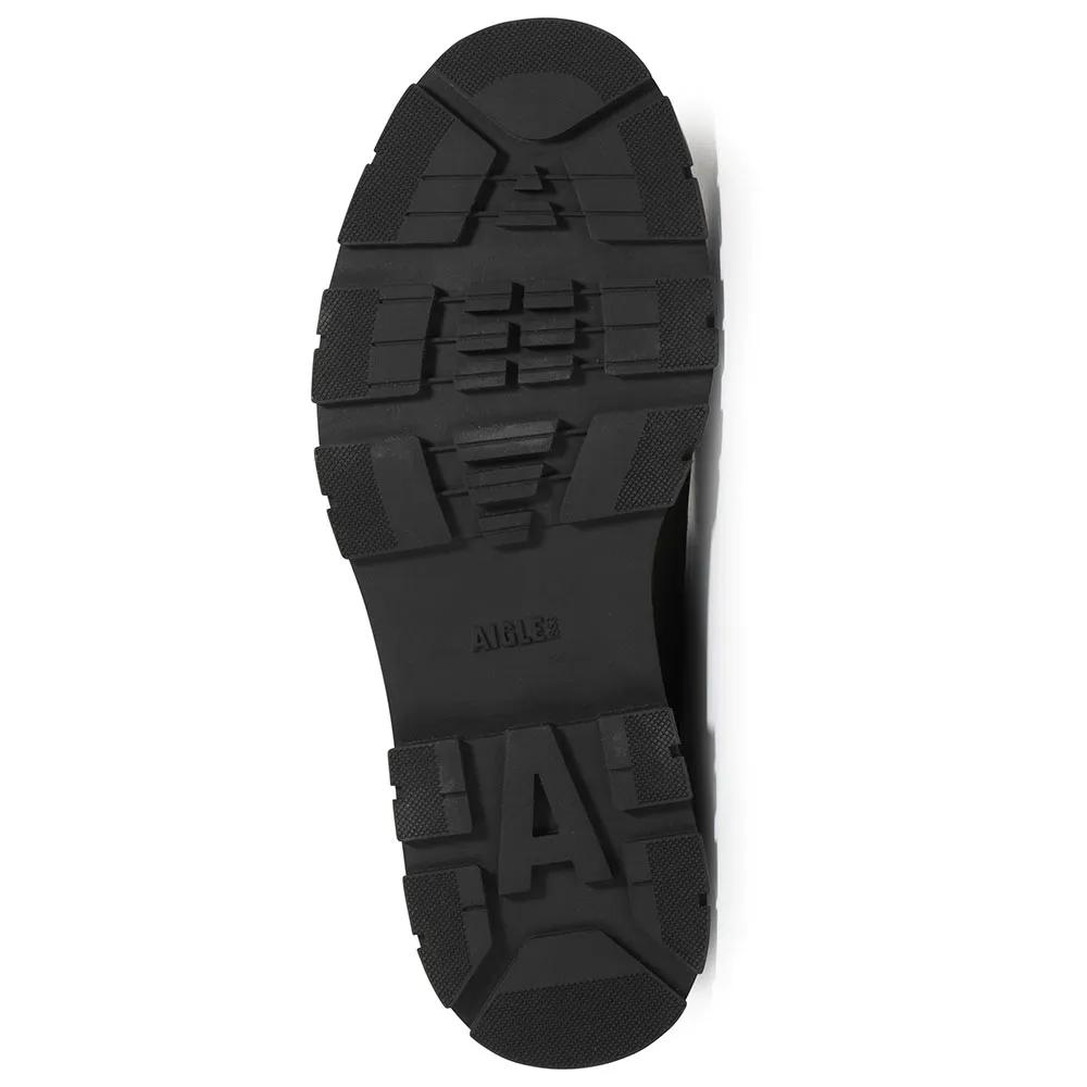 Aigle Weiche Regen Pelz Stiefelstiefel