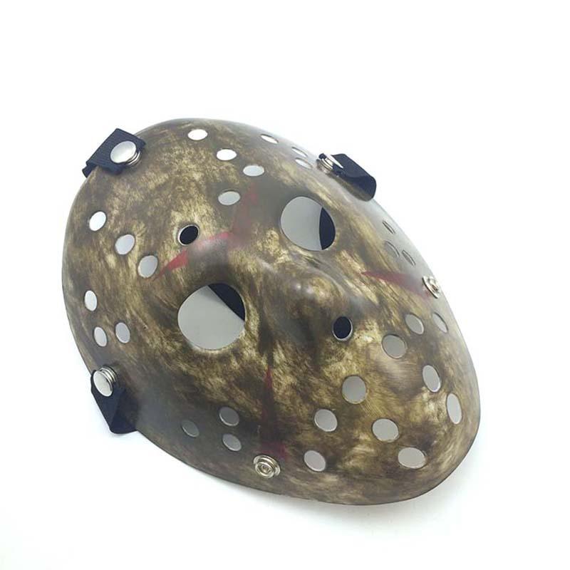 Halloween Thickened Black Jason Mask for Masquerade and Horror Pranks One Size